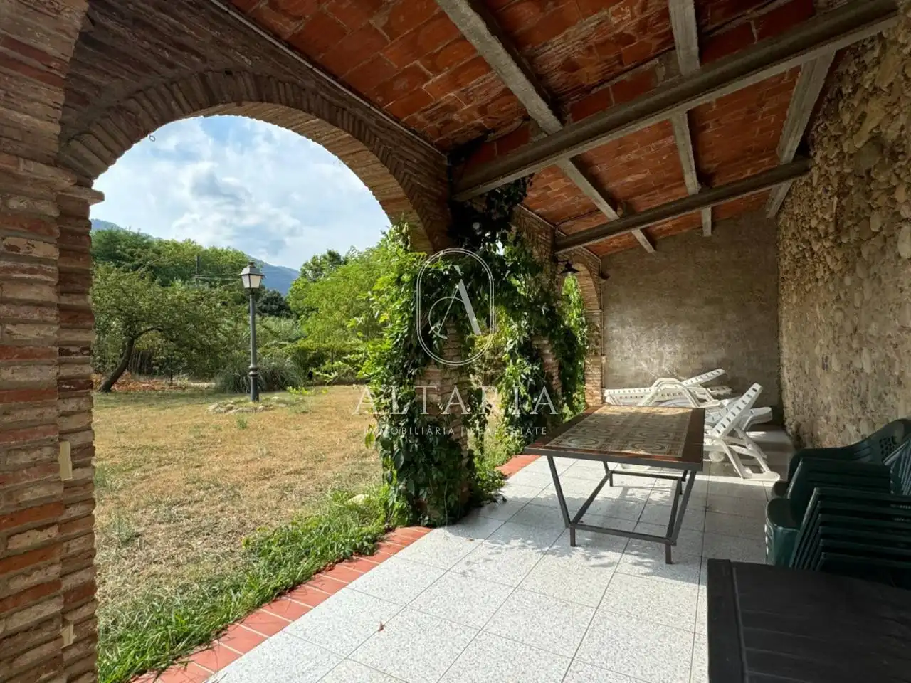 Jardí de Finca rústica en venda en Anglès amb Calefacció, Jardí privat i Terrassa