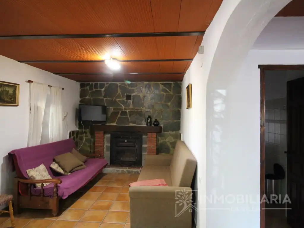 Sala d'estar de Casa o xalet en venda en Álora amb Aire condicionat, Jardí privat i Terrassa
