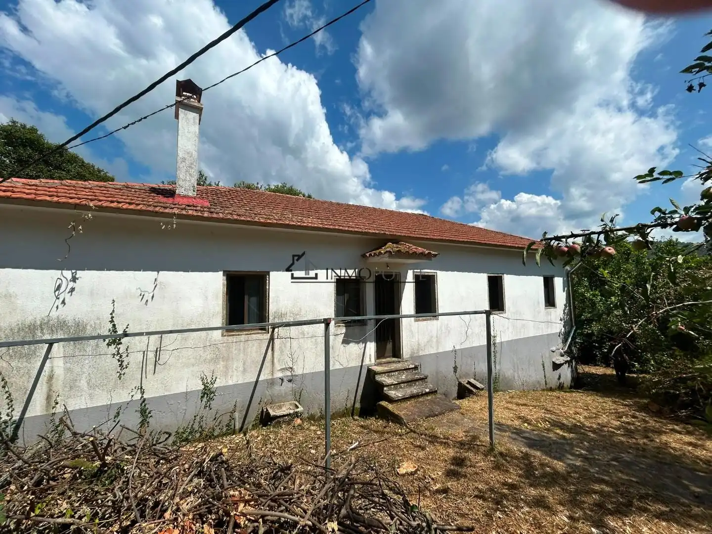 Vista exterior de Casa o xalet en venda en Forcarei amb Calefacció, Jardí privat i Traster
