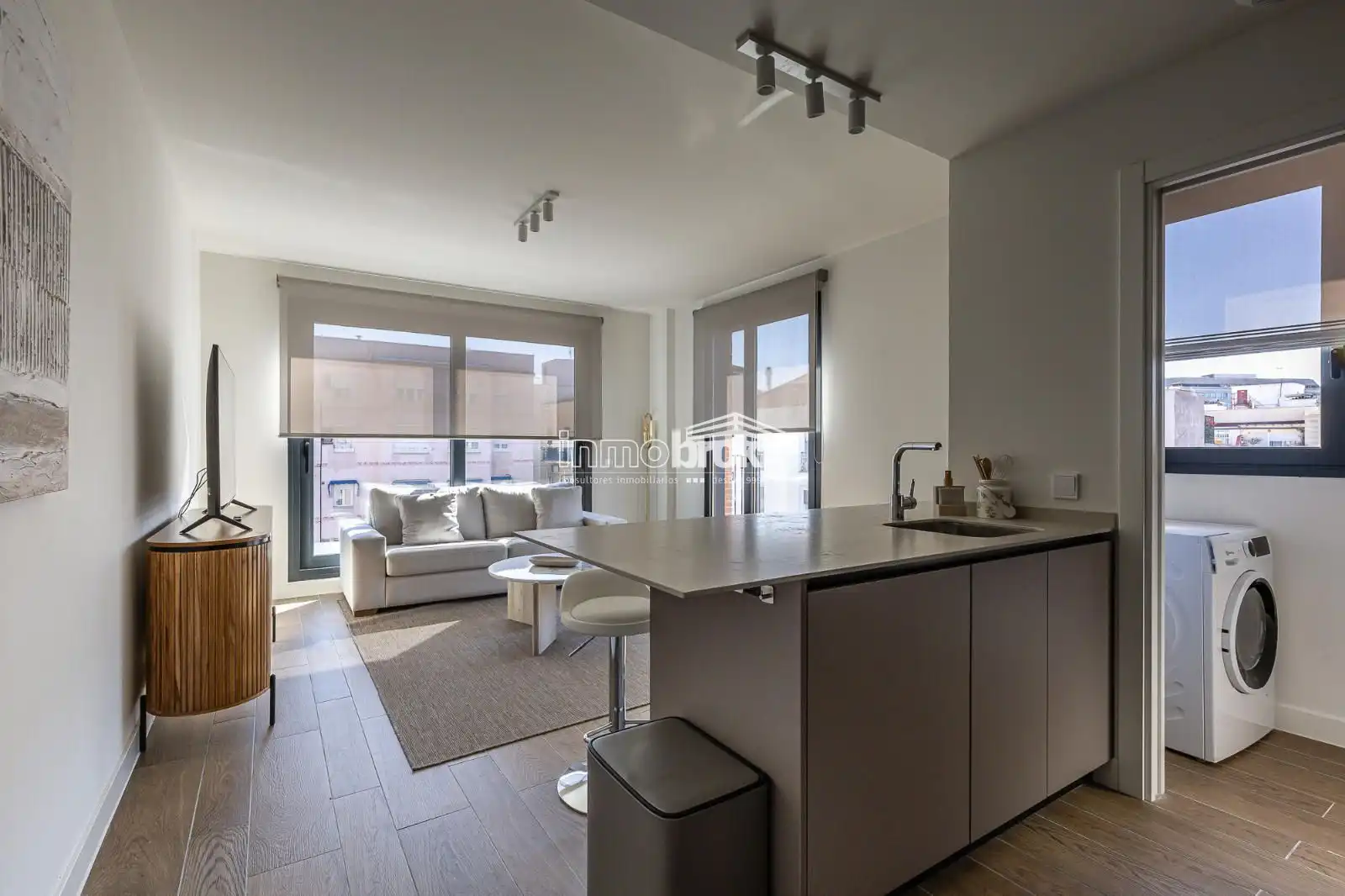 Sala de estar de Piso de alquiler en Chamberí