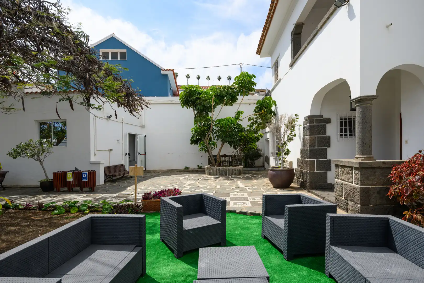 Terrassa de Casa o xalet en venda en Las Palmas de Gran Canaria amb Aire condicionat, Jardí privat i Terrassa