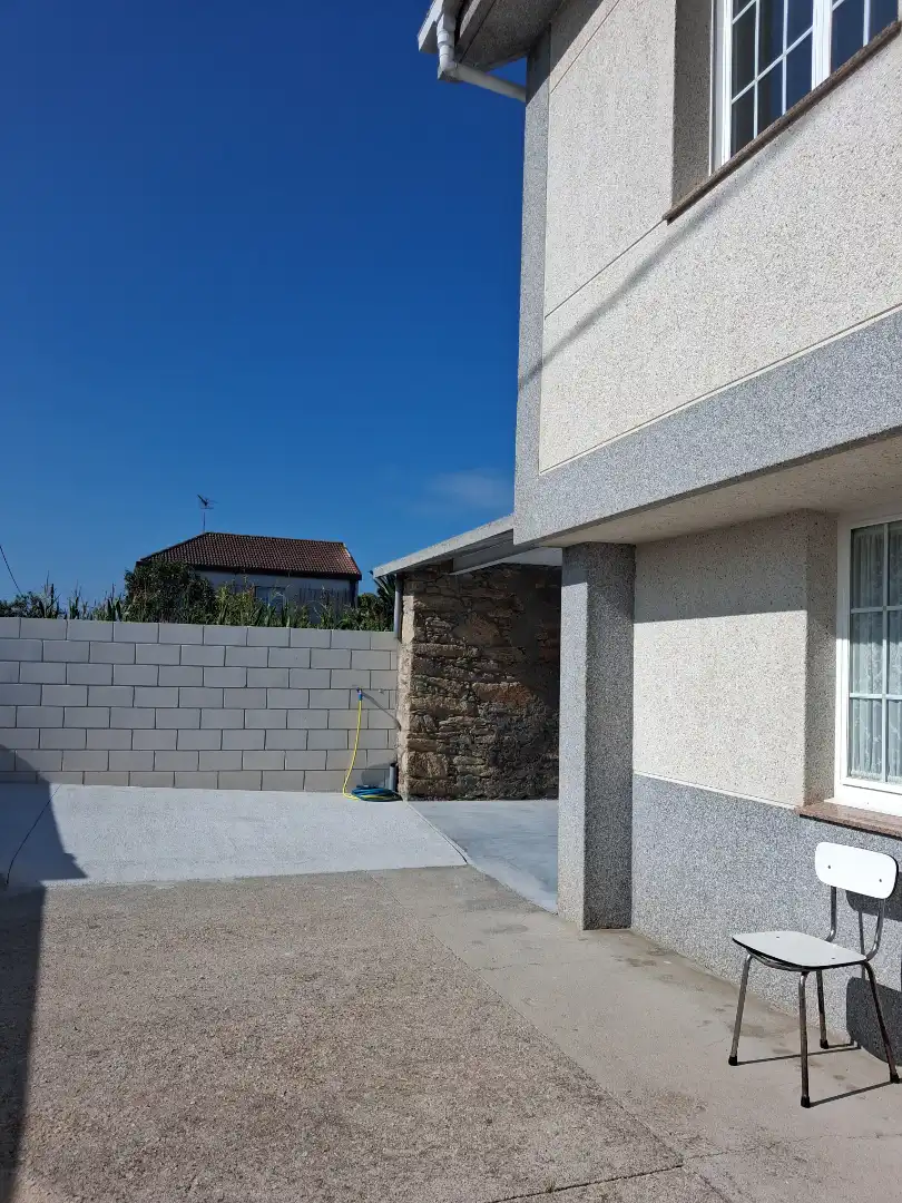 Exterior view of Houses for rent in A Laracha    with Heating, Terrace and Furnished