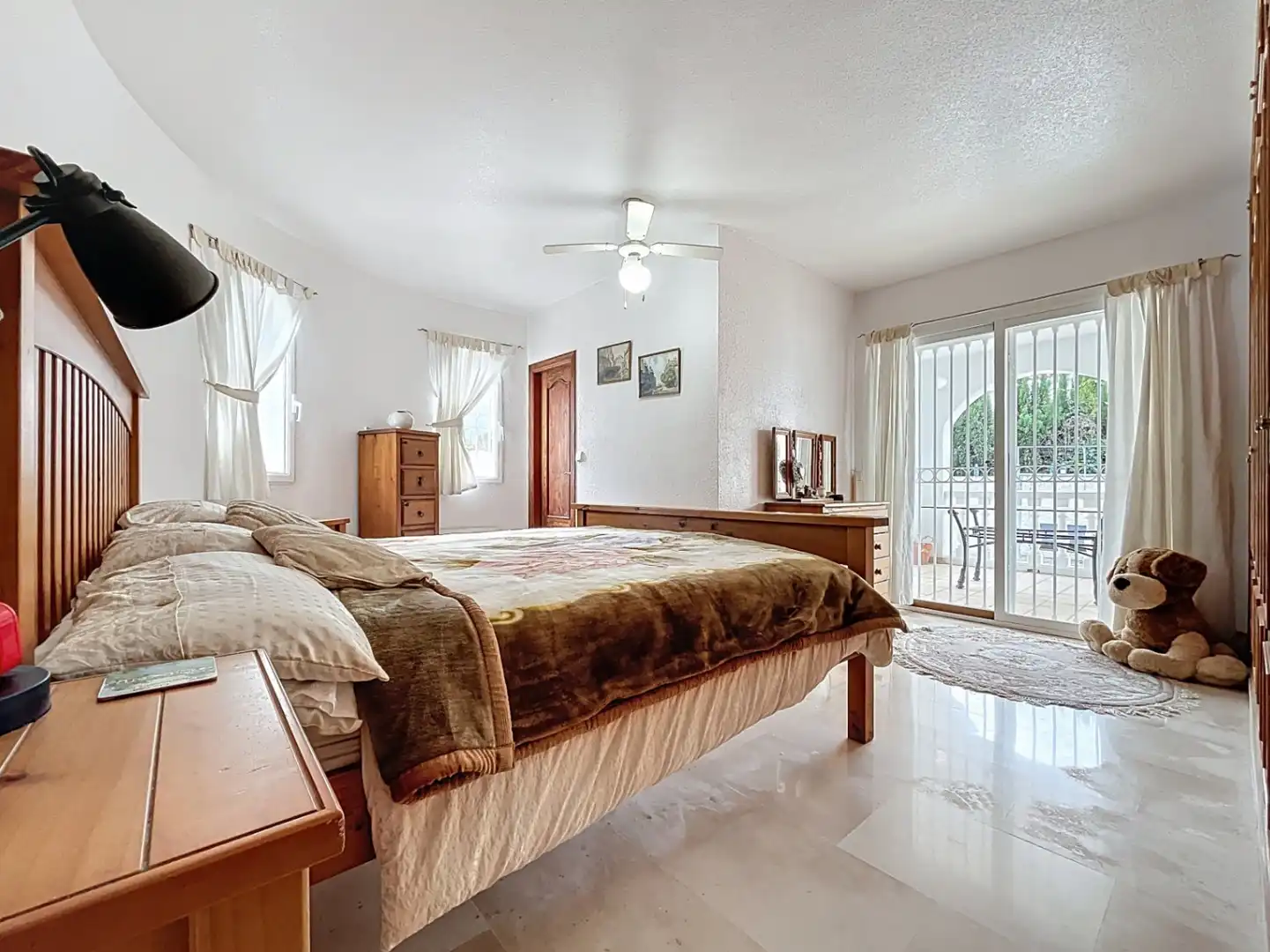 Bedroom of Houses for sale in L'Alfàs del Pi  with Air Conditioner, Heating and Private garden