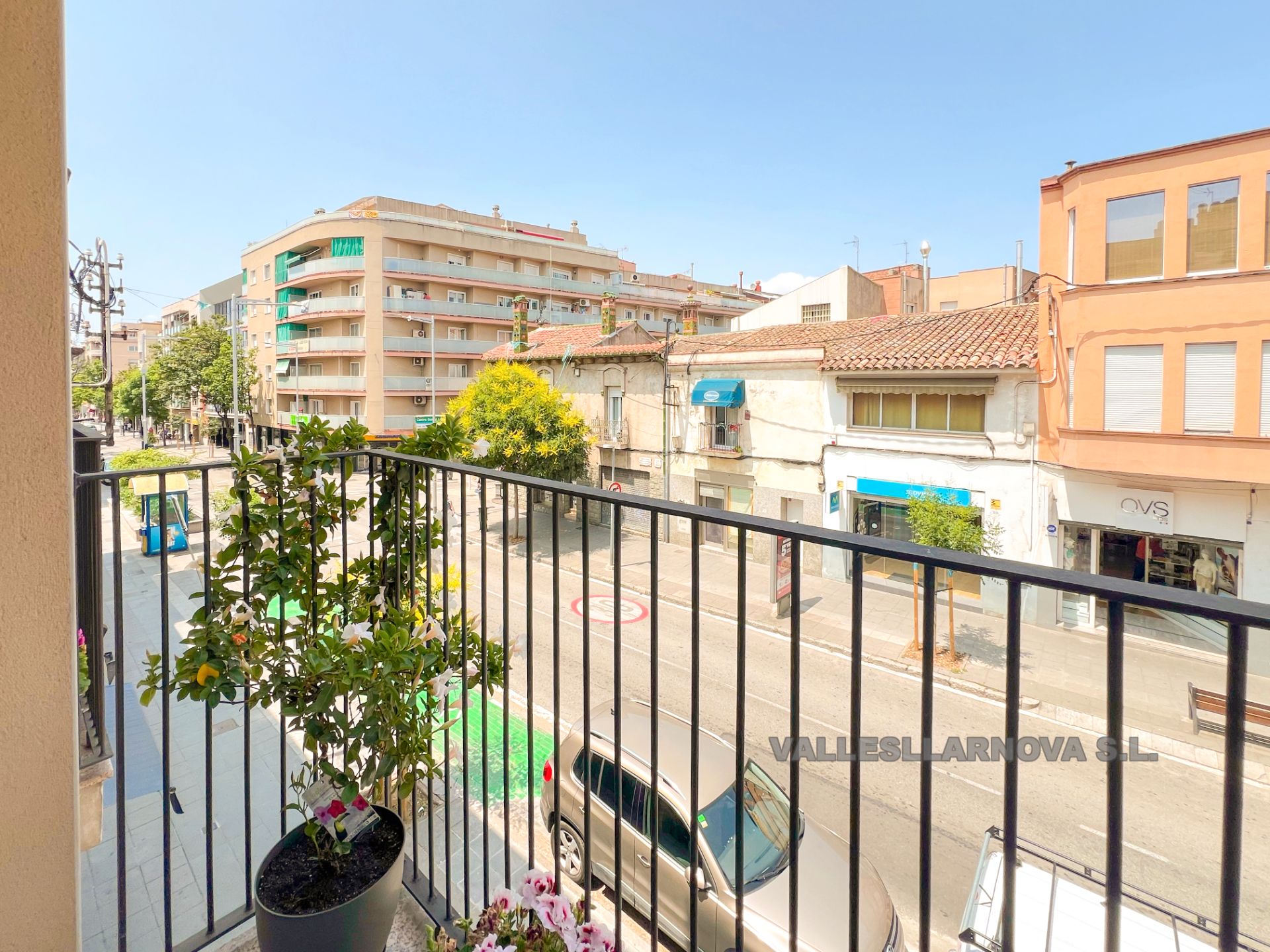 Vista exterior de Pis en venda en Mollet del Vallès amb Aire condicionat, Calefacció i Parquet