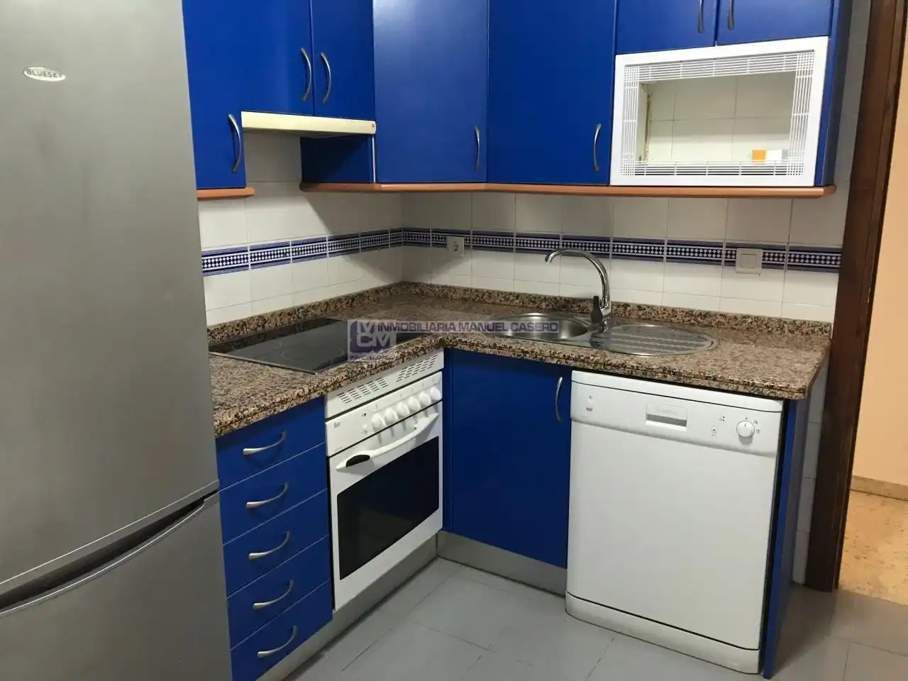 Cocina de Piso de alquiler en Cáceres con Aire acondicionado, Calefacción y Terraza