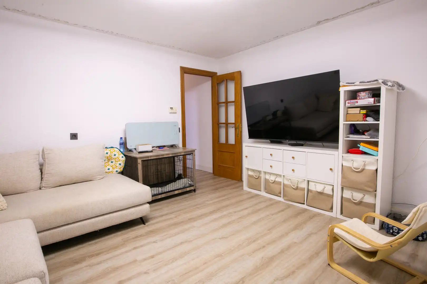 Living room of Houses for sale in Mendigorria  with Terrace, Furnished and Balcony