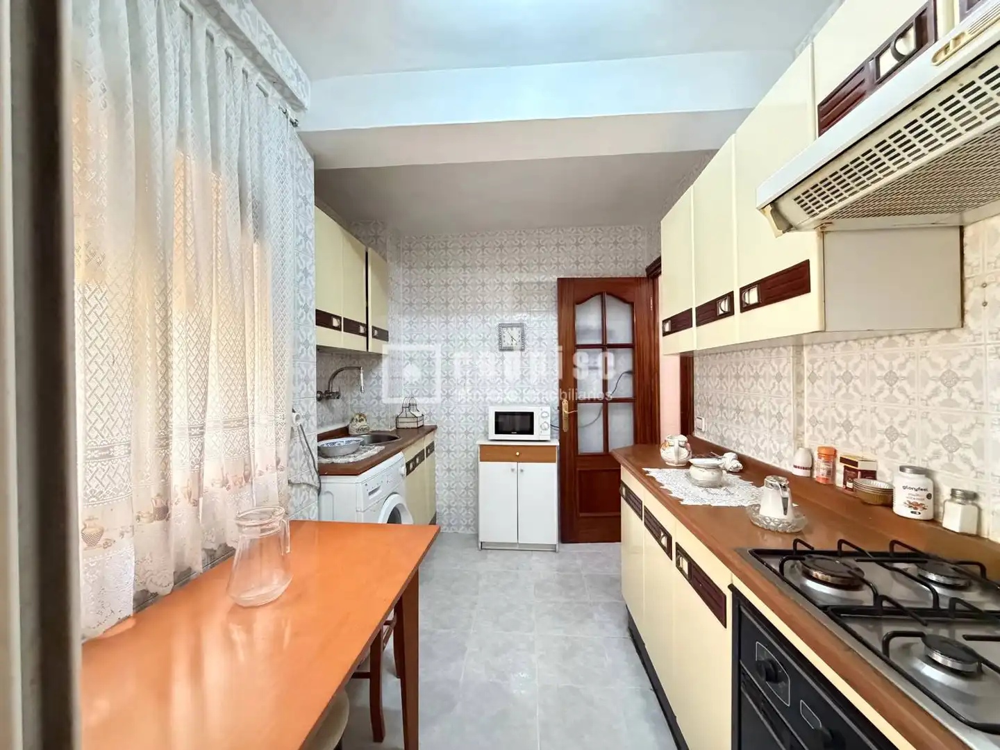 Küche von Wohnung zum Verkauf in Leganés mit Heizung, Parkett und Terrasse