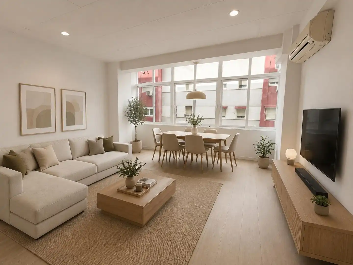 Living room of Flat for sale in Murcia  with Air Conditioner