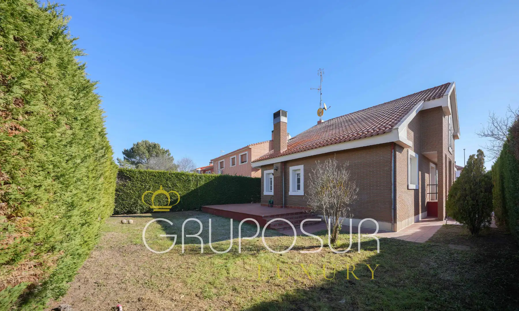 Jardín de Casa o chalet en venta en Boecillo con Calefacción, Jardín privado y Parquet