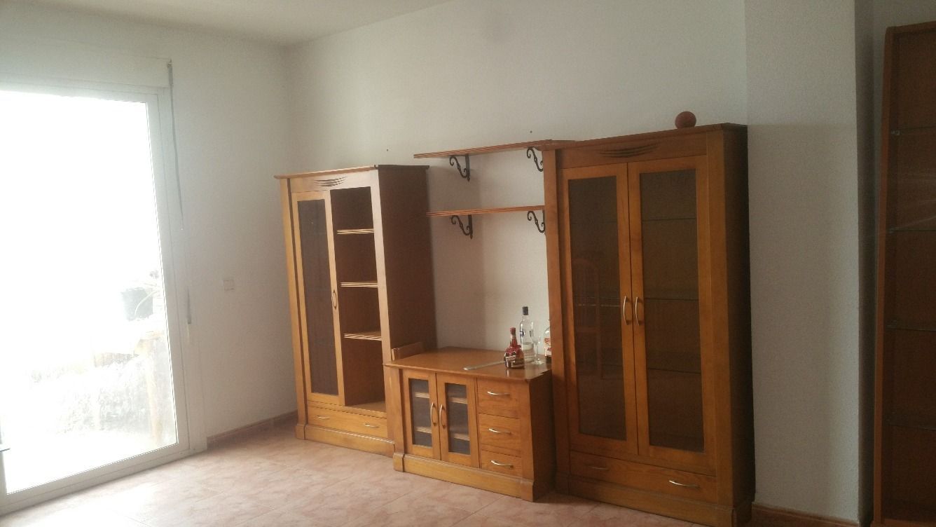 Living room of Flat to rent in Roquetas de Mar  with Heating and Terrace