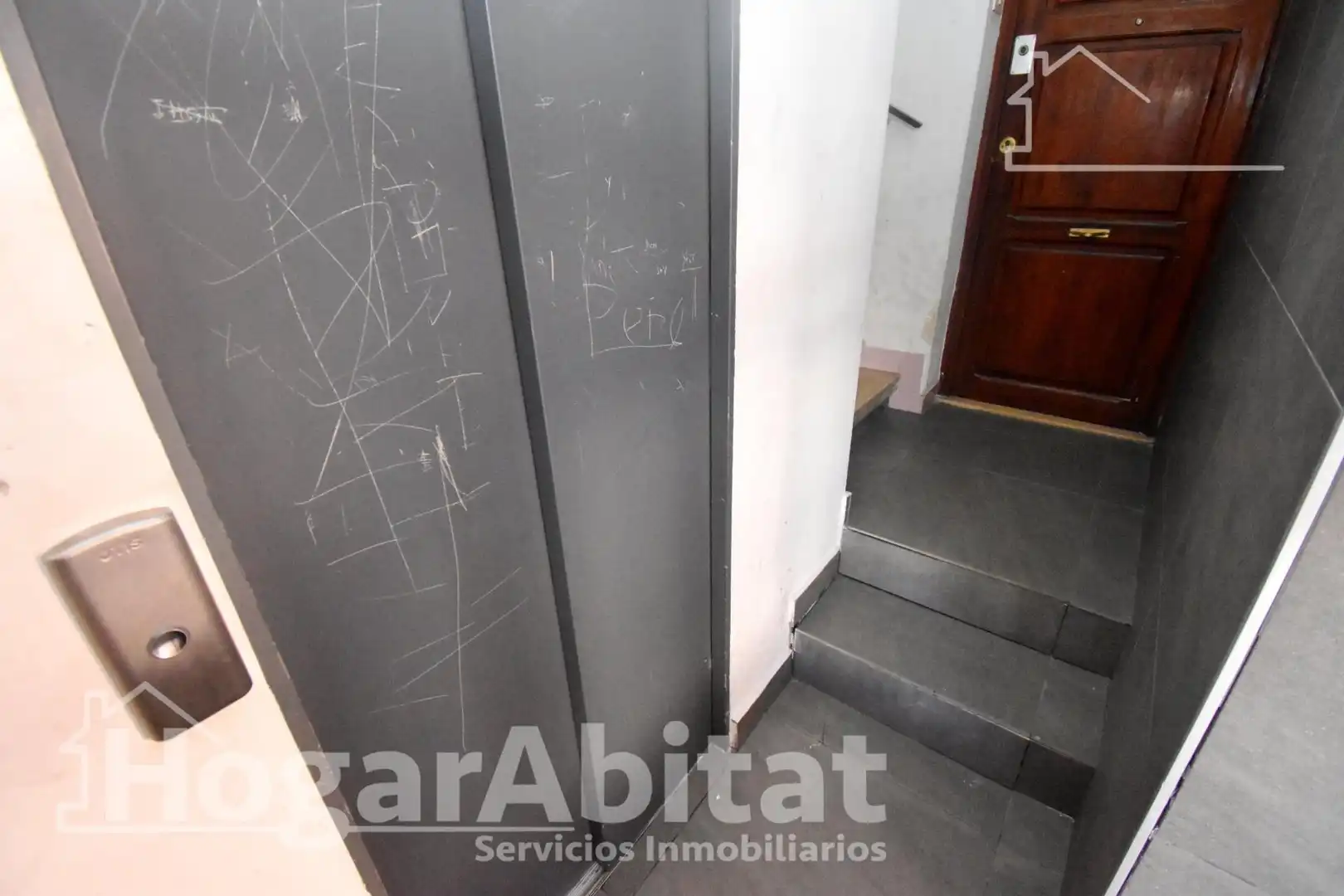 Cocina de Piso en venta en Castellón de la Plana / Castelló de la Plana con Amueblado y Balcón
