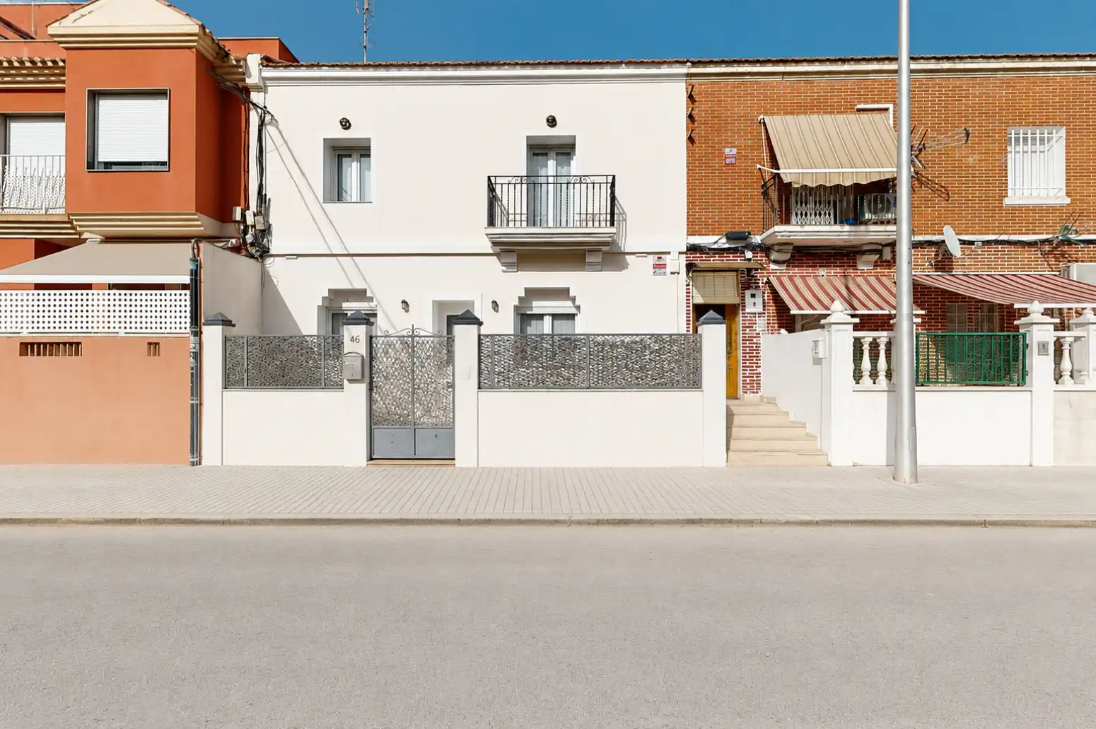 Exterior view of Houses for sale in Cartagena  with Air Conditioner, Parquet flooring and Terrace