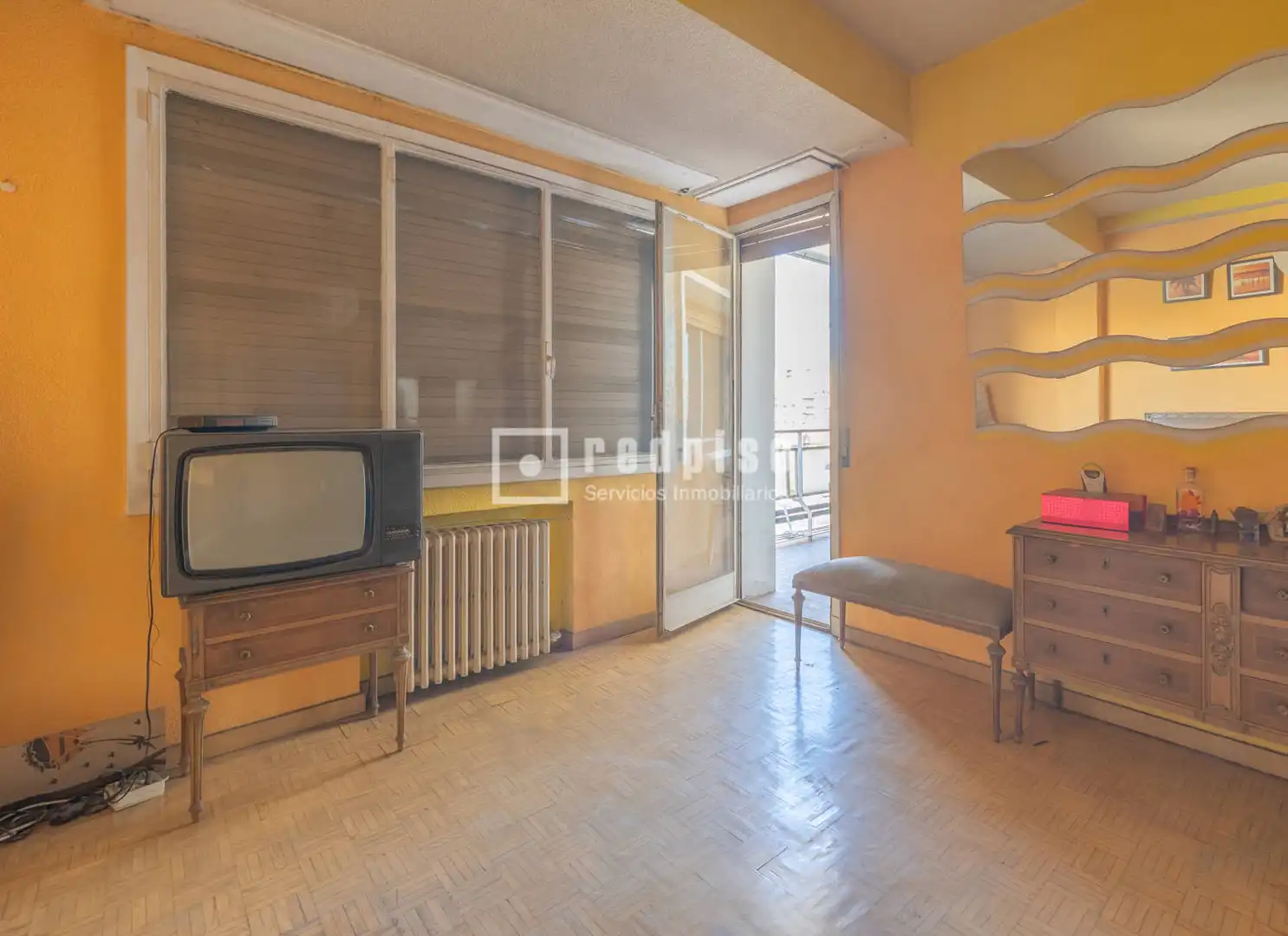 Schlafzimmer von Wohnung zum Verkauf in Madrid mit Heizung, Terrasse und Abstellraum