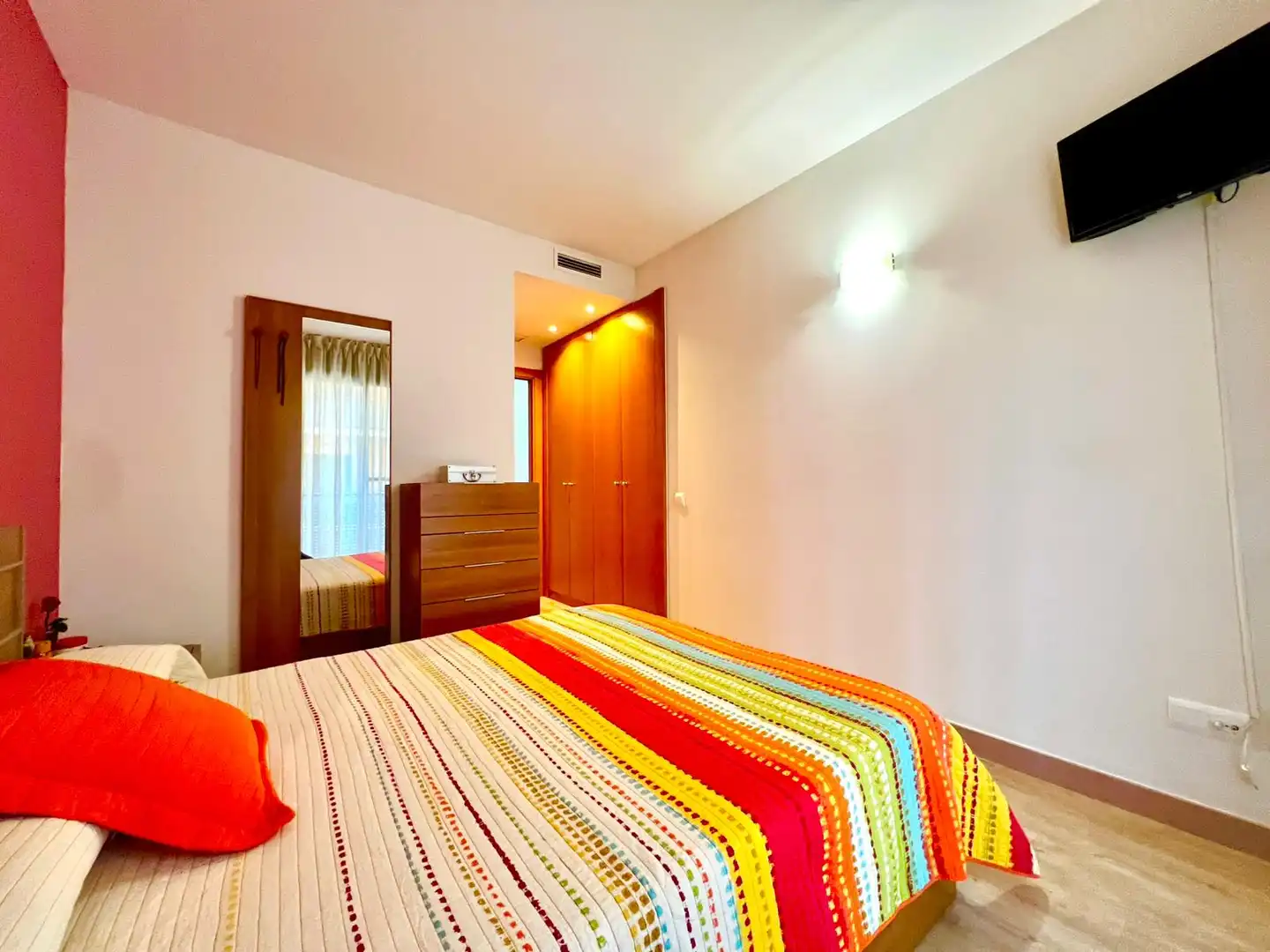 Bedroom of Flat for sale in Montcada i Reixac  with Air Conditioner, Heating and Parquet flooring
