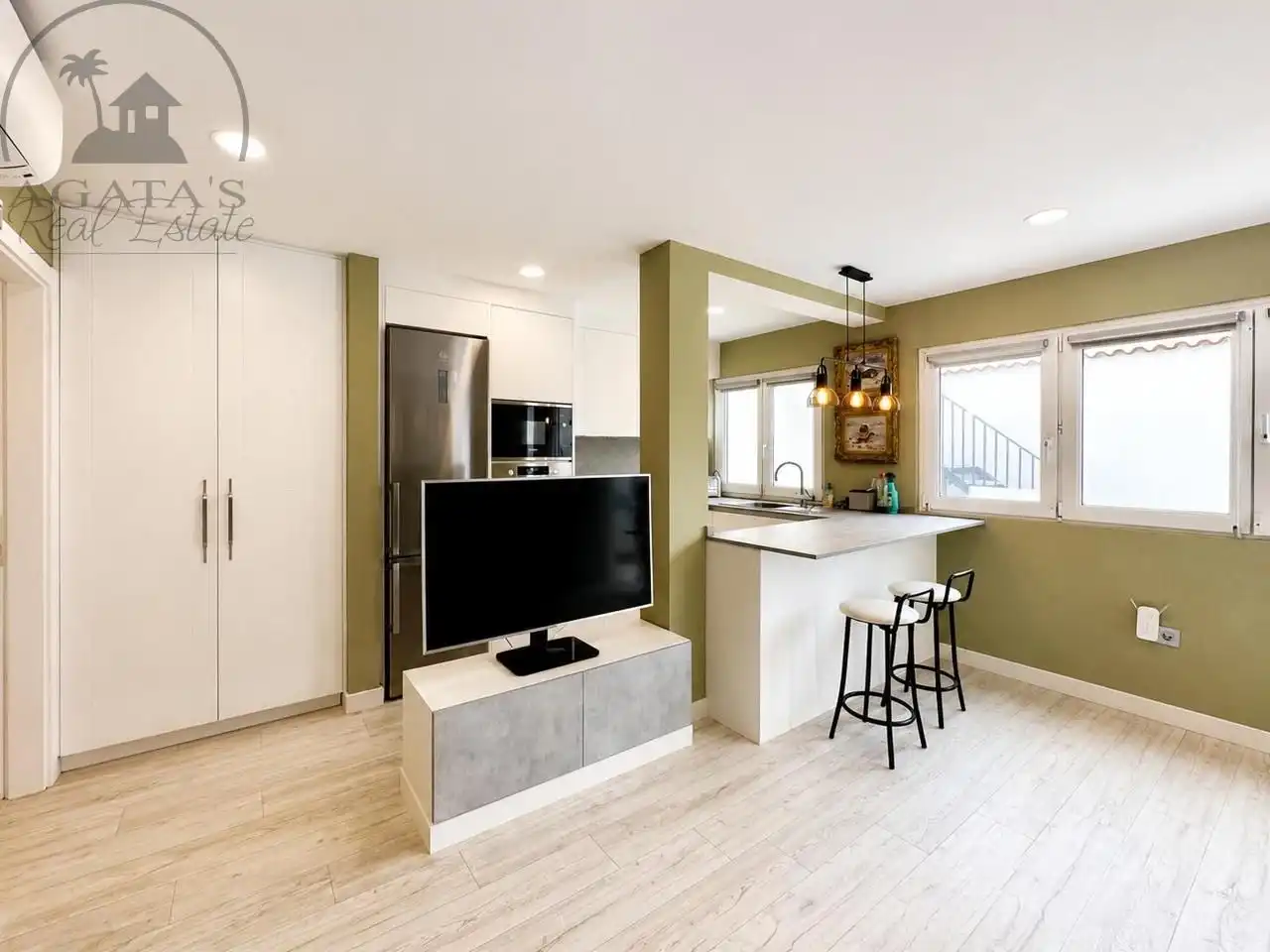 Cocina de Casa o chalet en venta en Los Realejos con Aire acondicionado, Jardín privado y Terraza