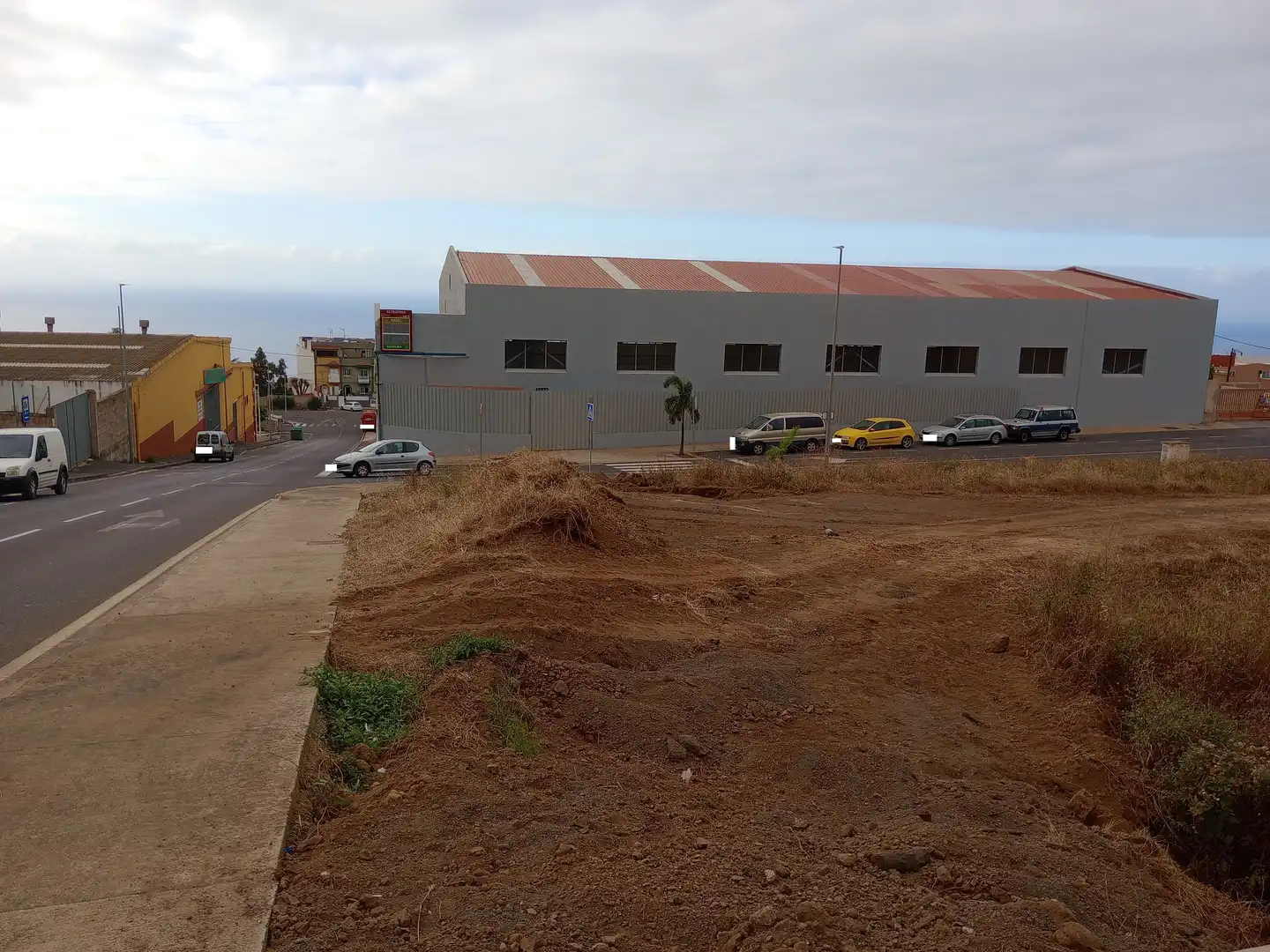 Parking of Industrial land for sale in Los Realejos