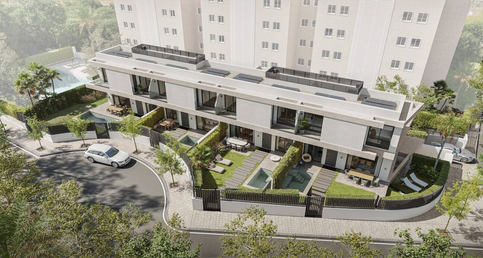 Exterior view of House or chalet for sale in Málaga Capital  with Air Conditioner, Private garden and Terrace