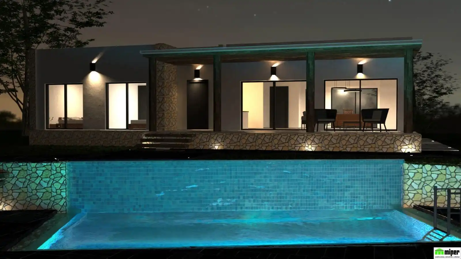 Piscina de Casa o chalet en venta en El Pinós / Pinoso con Aire acondicionado, Calefacción y Terraza