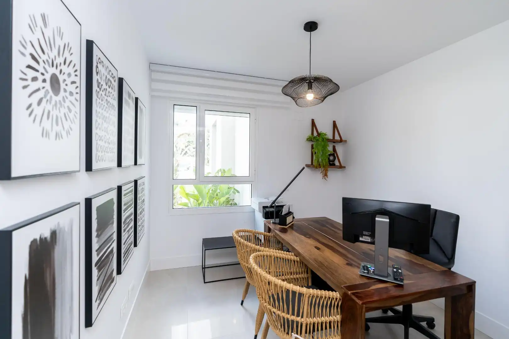 Sala de estar de Apartamento en venta en San Roque con Aire acondicionado, Calefacción y Jardín privado
