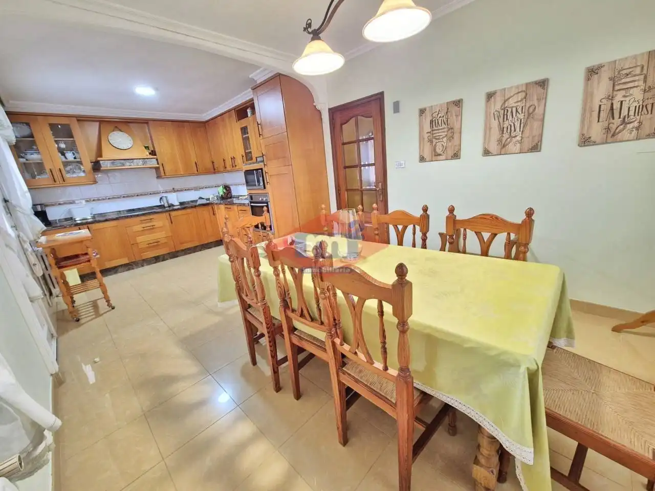 Cocina de Casa o chalet de alquiler en Redondela con Calefacción, Jardín privado y Terraza