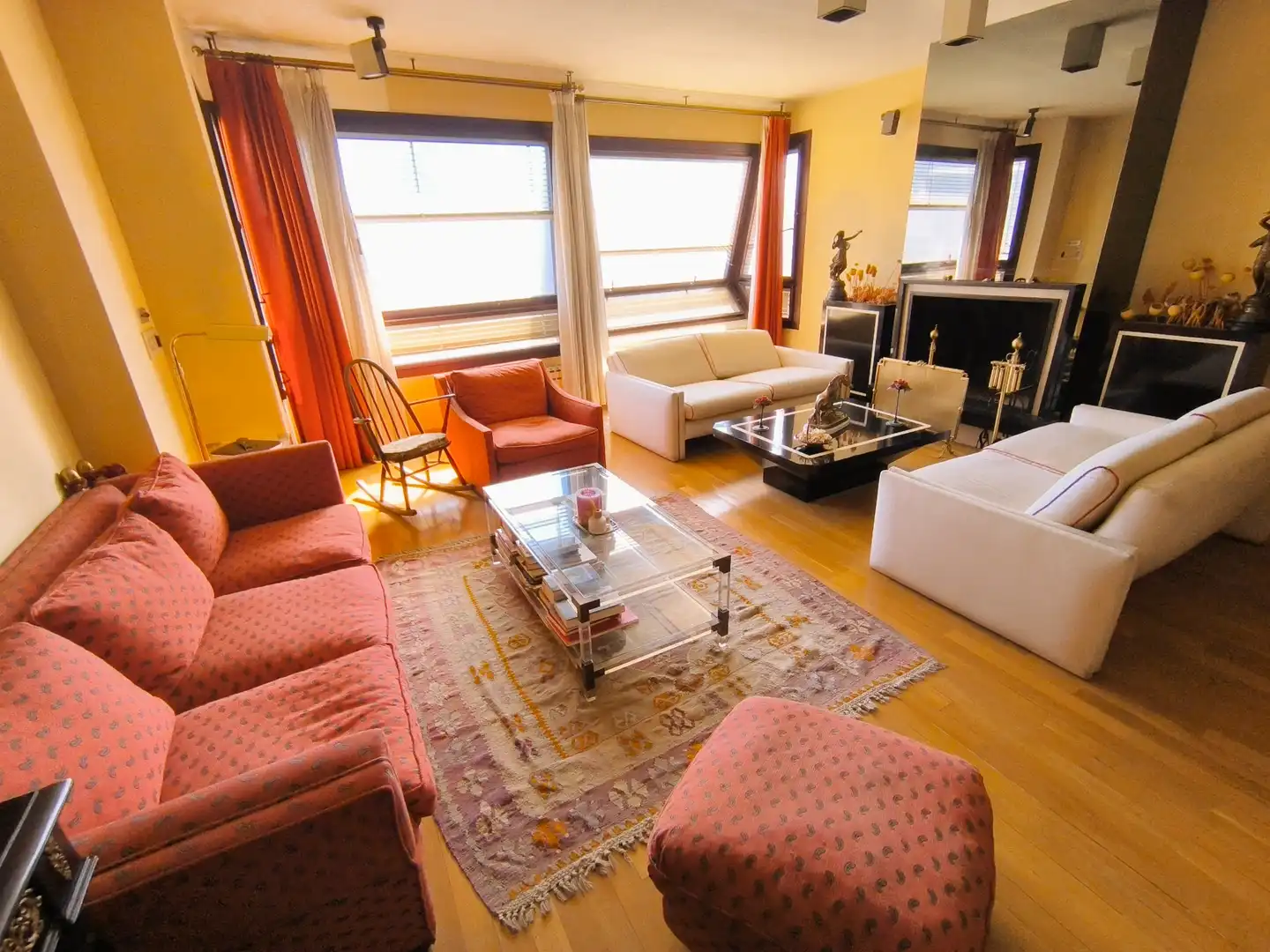 Wohnzimmer von Wohnung zum Verkauf in Palencia mit Klimaanlage, Heizung und Parkett