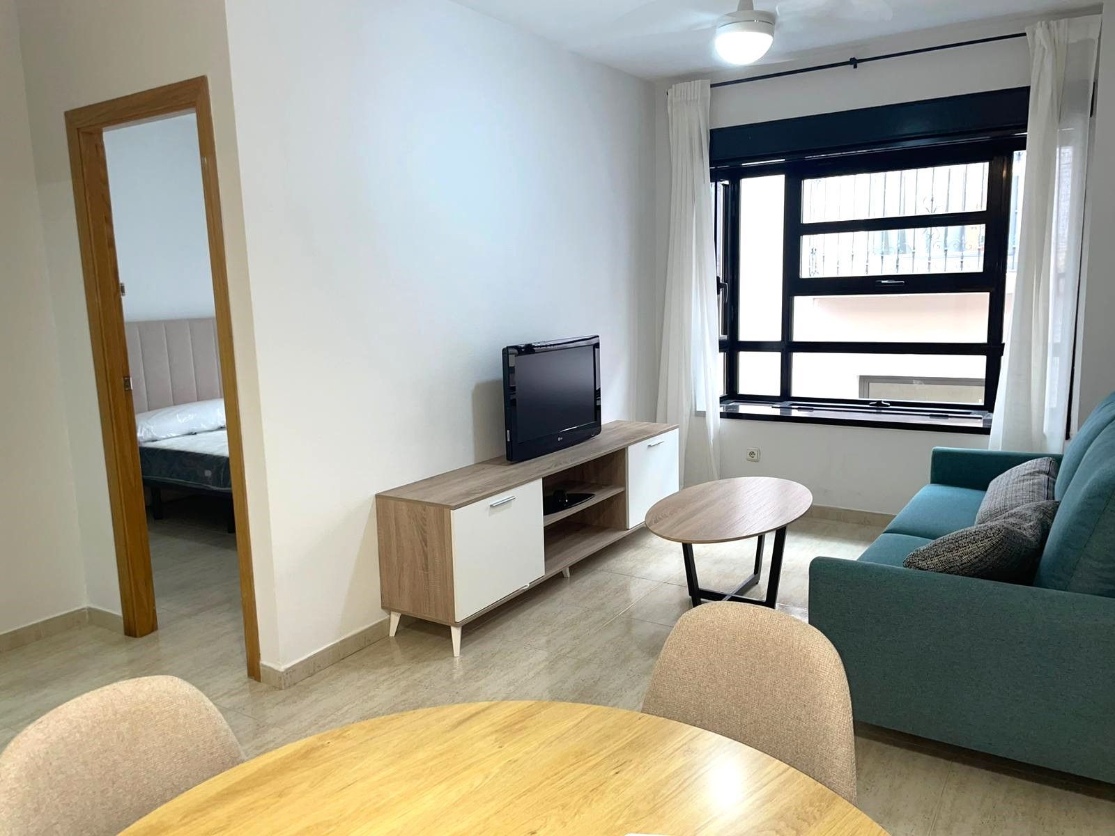 Living room of Flat to rent in  Murcia Capital  with Furnished