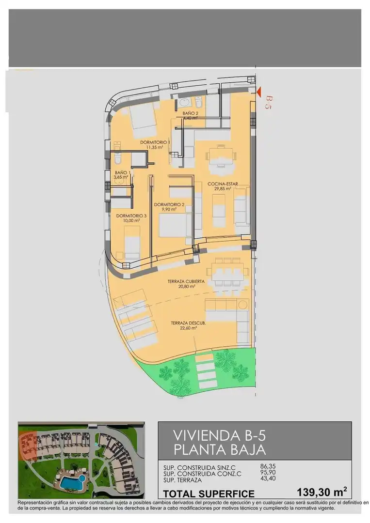 Appartement compact avec terrasse à vendre à Las Lomas de Rame - Bahía Bella, imagen 41