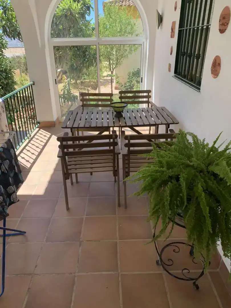 Terrasse von Country house zur Miete in Alcaucín