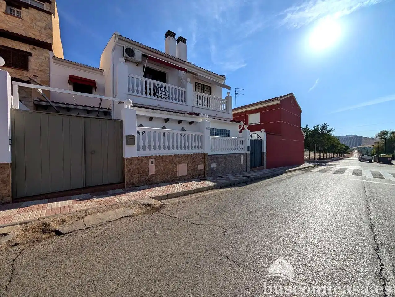 Vista exterior de Casa o xalet en venda en Guarromán amb Aire condicionat, Calefacció i Terrassa