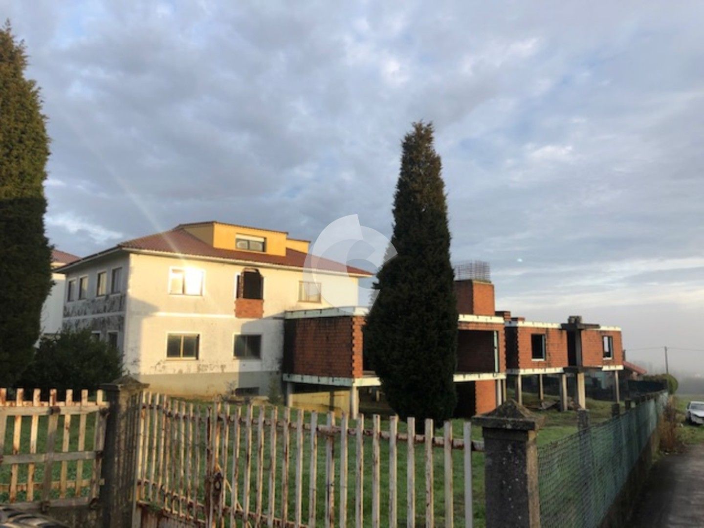 Exterior view of House or chalet for sale in Trazo  with Private garden