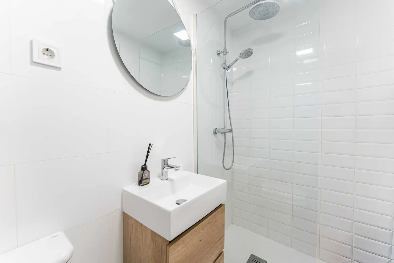Bathroom of Flat for sale in Arroyomolinos (Madrid)  with Air Conditioner, Heating and Furnished