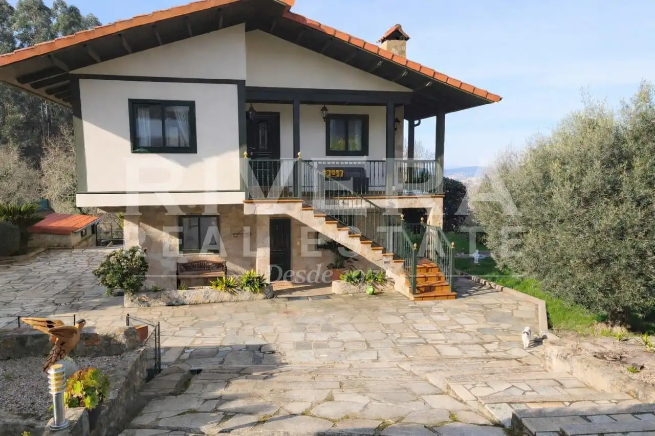 Exterior view of Houses for sale in Redondela  with Heating, Private garden and Terrace