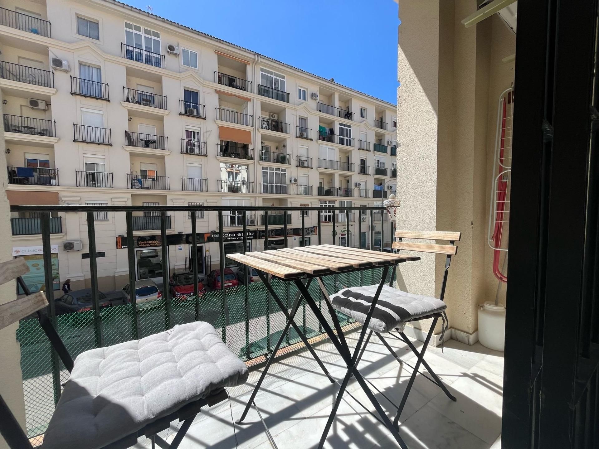 Balcony of Flat to rent in Jerez de la Frontera  with Parquet flooring and Terrace