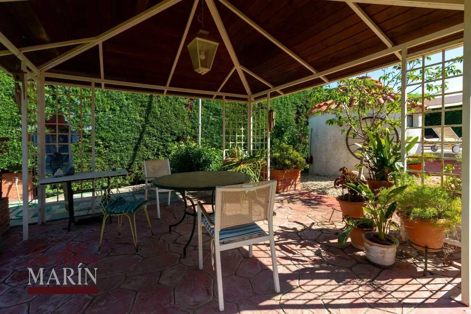 Terraza de Casa o chalet en venta en Badajoz con Aire acondicionado, Calefacción y Jardín privado
