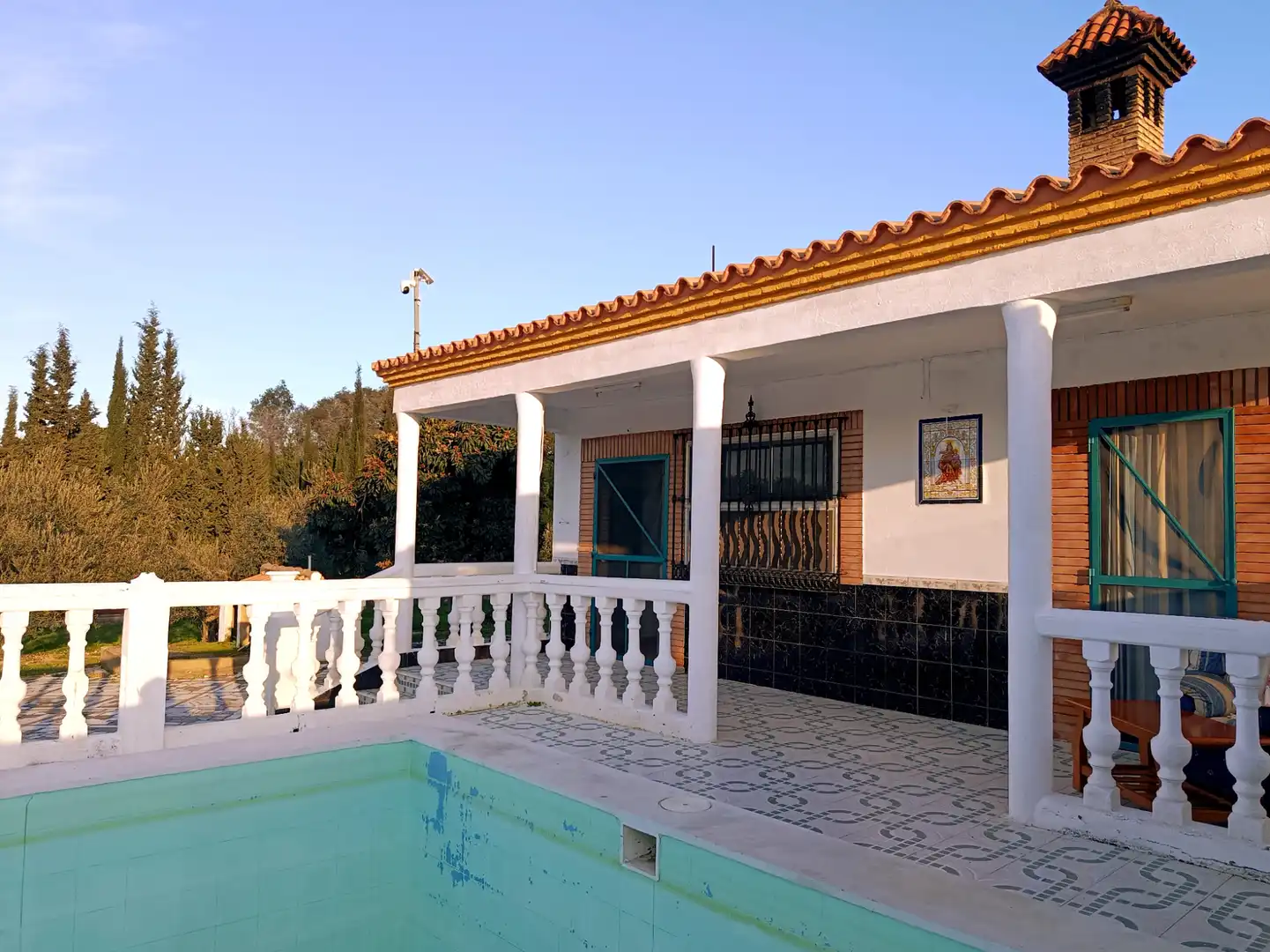 Schwimmbecken von Country house zum Verkauf in Hinojos mit Privatgarten, Terrasse und Schwimmbad