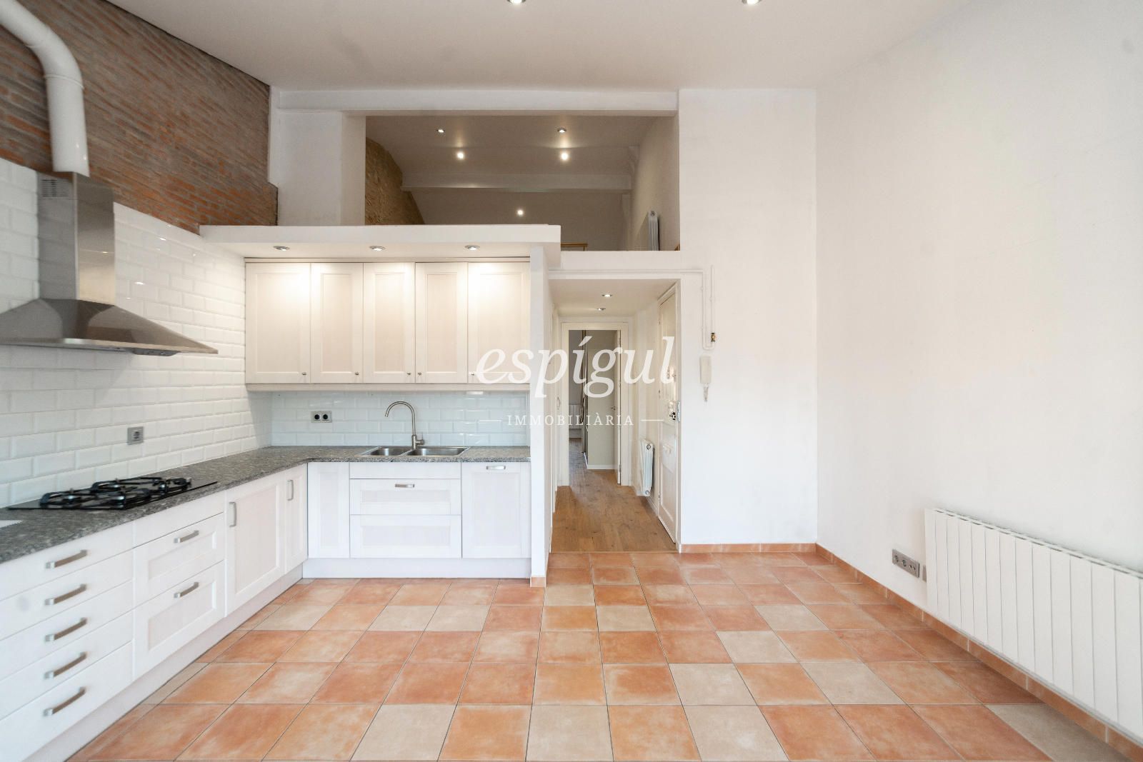Cocina de Piso en venta en Girona Capital con Calefacción y Amueblado