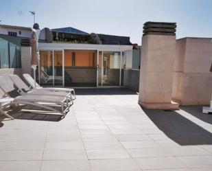 Terrasse von Dachboden miete in San Bartolomé de Tirajana mit Terrasse und Gemeinschaftspool