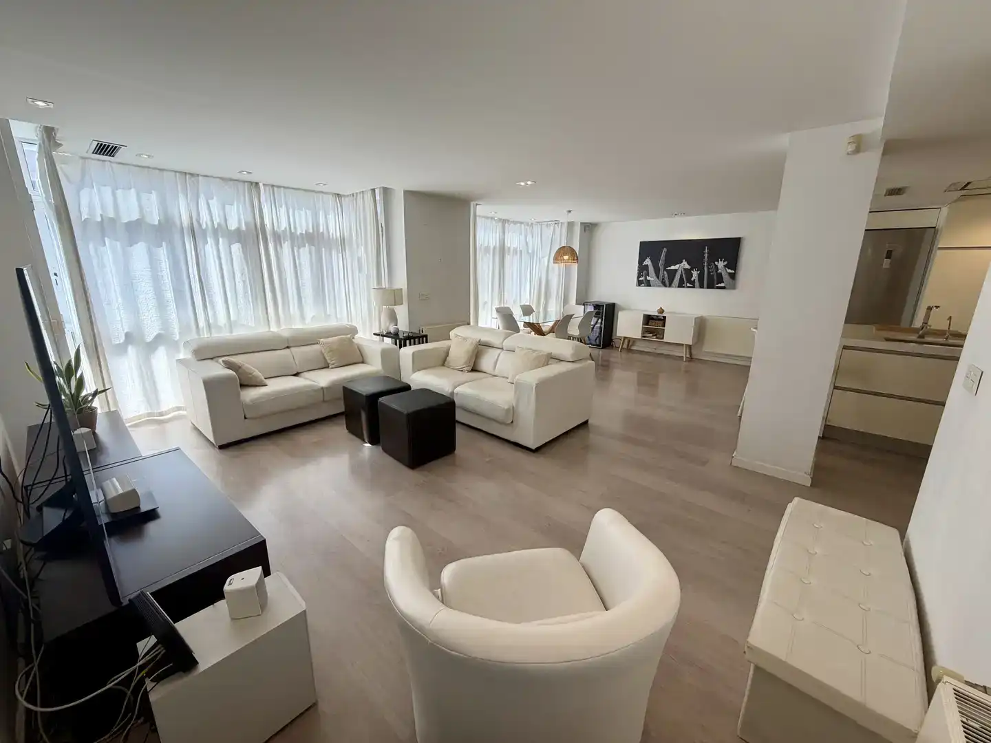 Sala de estar de Piso en venta en Alicante / Alacant con Aire acondicionado