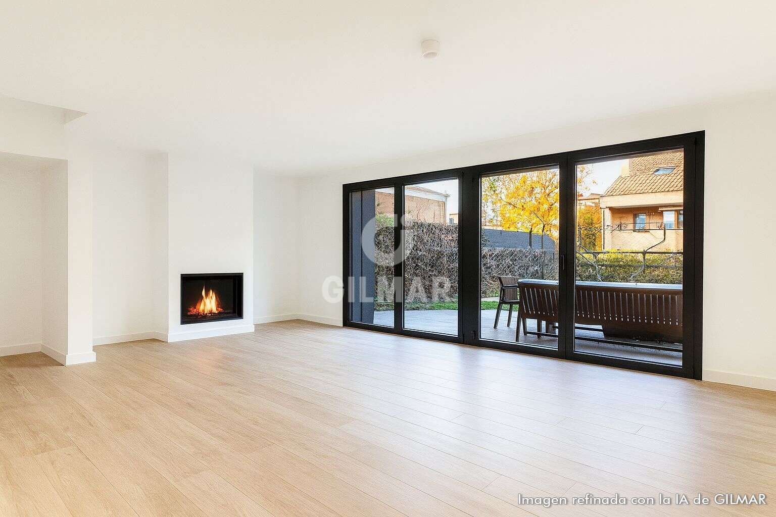 Living room of Single-family semi-detached for sale in Pozuelo de Alarcón  with Heating, Private garden and Swimming Pool