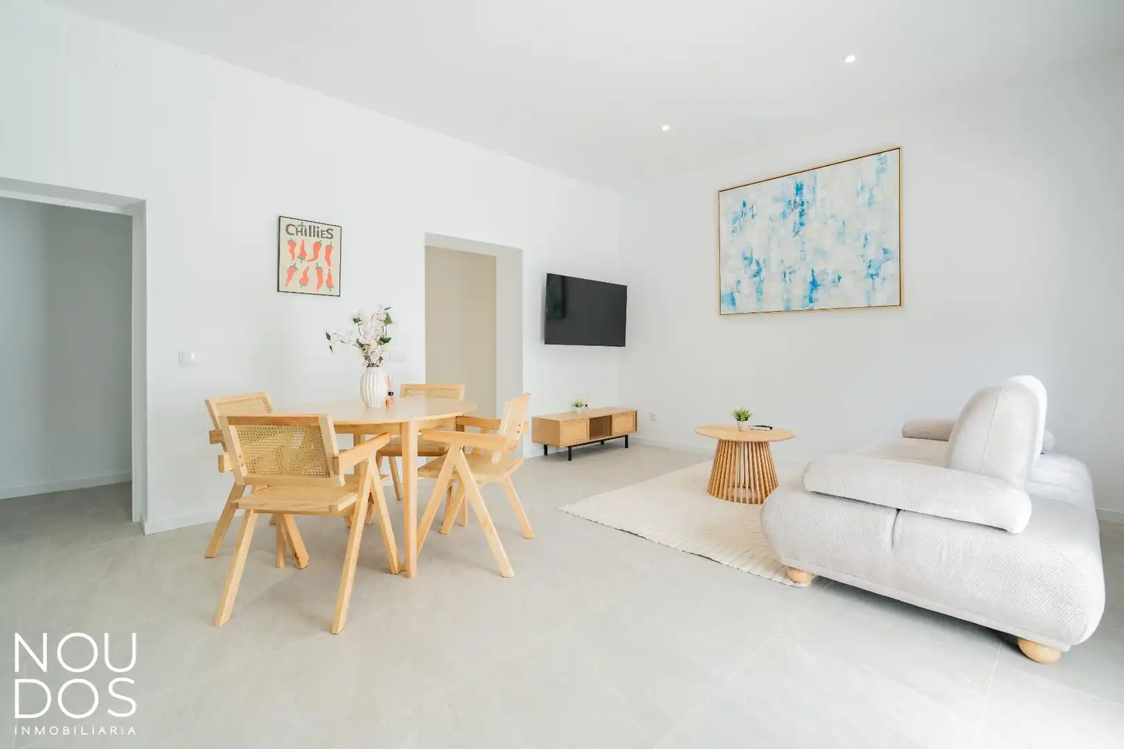 Sala d'estar de Casa adosada en venda en  Palma de Mallorca amb Aire condicionat, Calefacció i Jardí privat