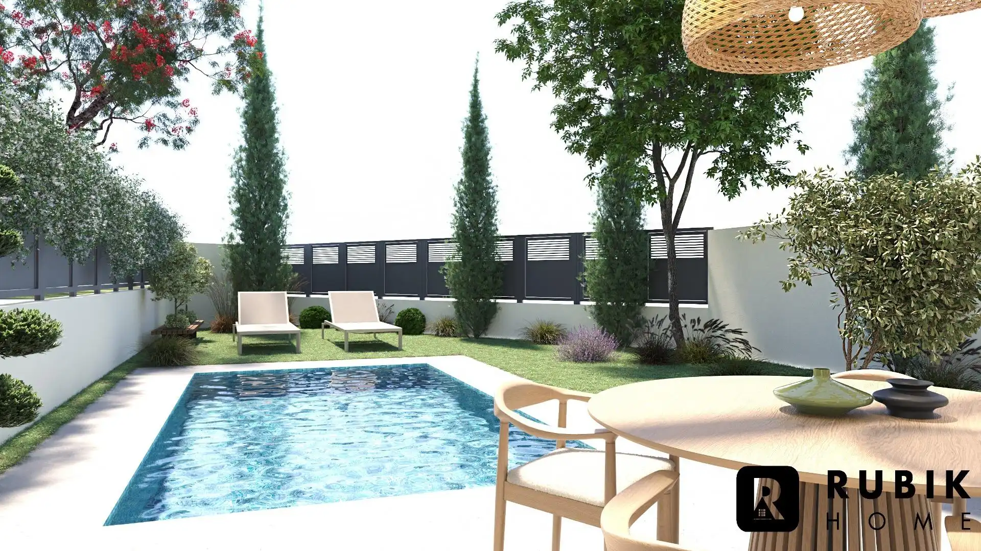 Piscina de Casa adosada en venta en Venturada Pueblo