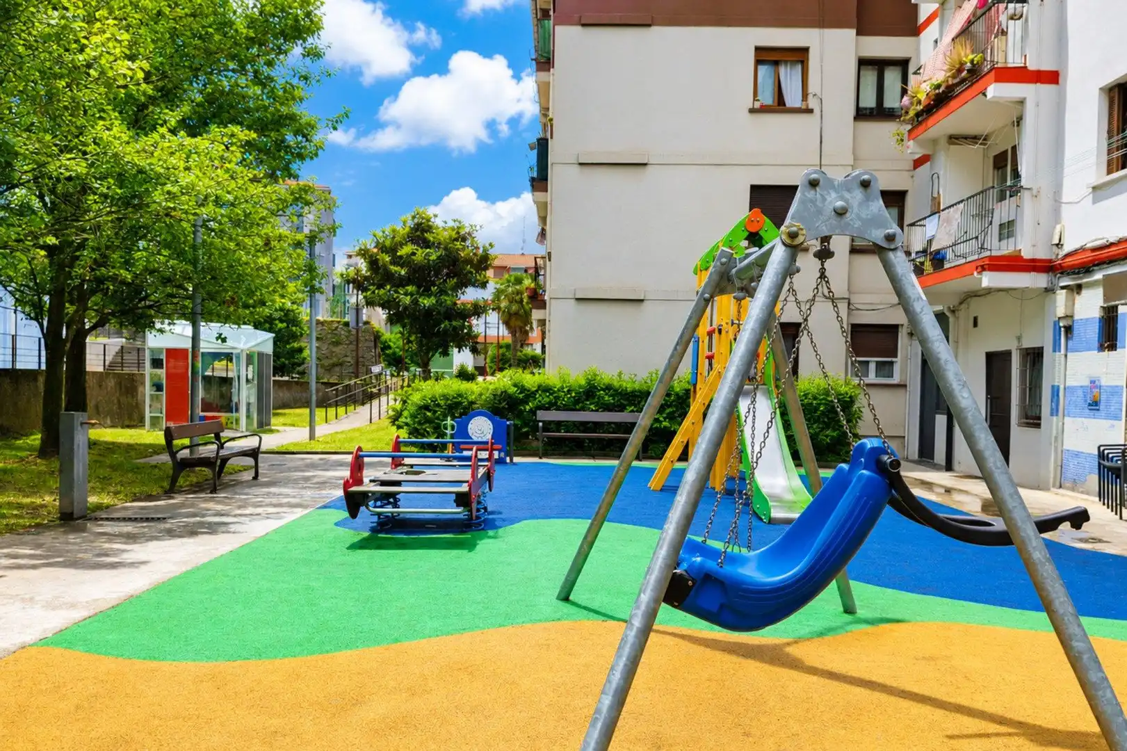 Vista exterior de Piso en venta en Hernani con Calefacción y Balcón