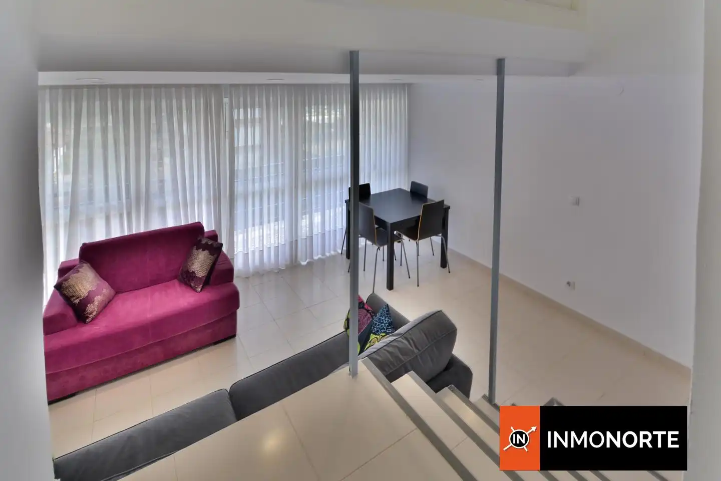 Sala de estar de Piso en venta en Laredo con Terraza