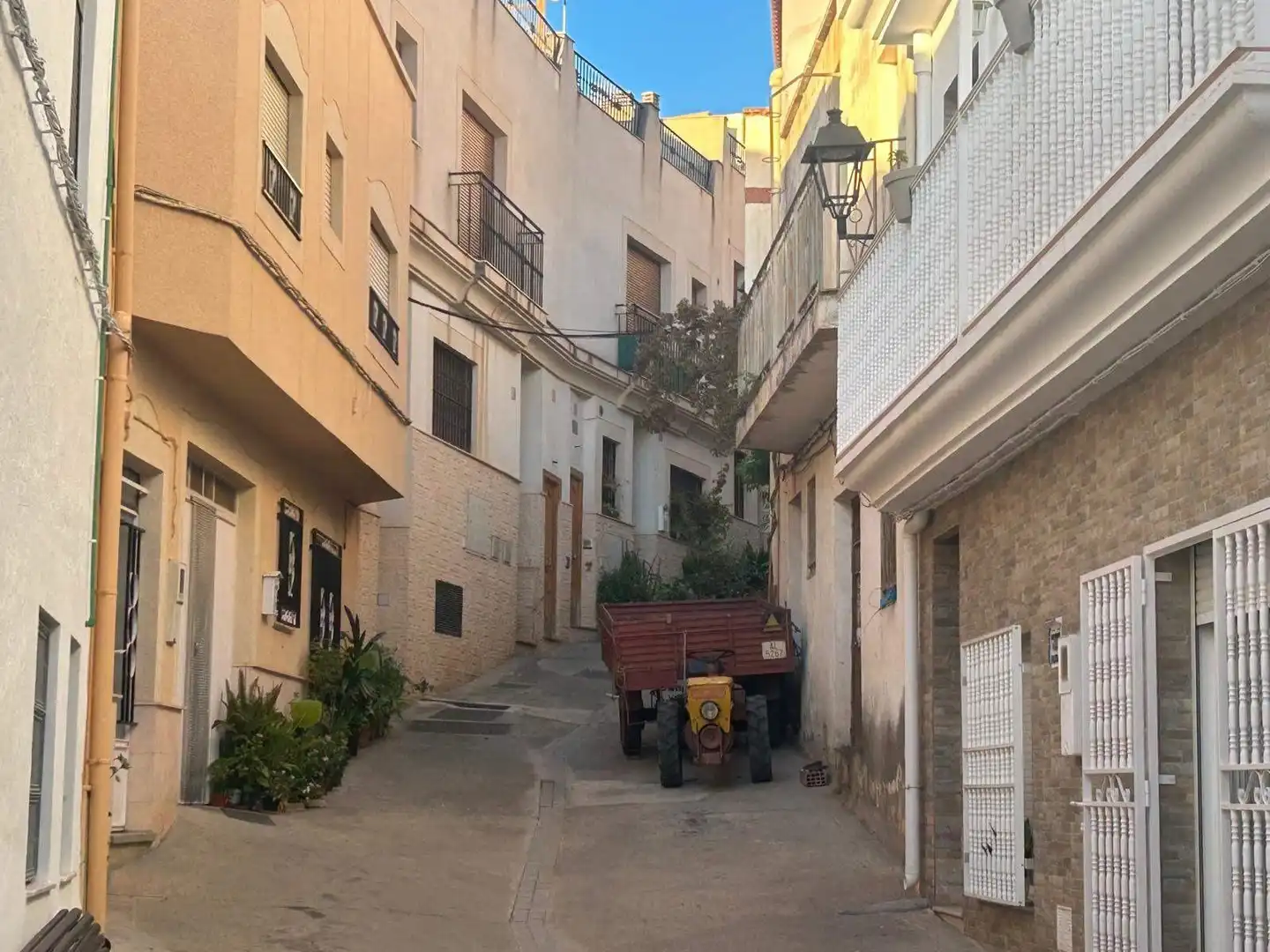 Exterior view of Flat for sale in Canjáyar  with Private garden