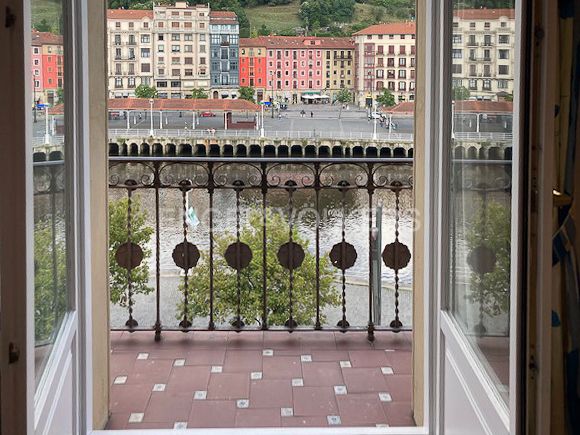 Balcony of Apartment to rent in Bilbao   with Heating, Furnished and Balcony
