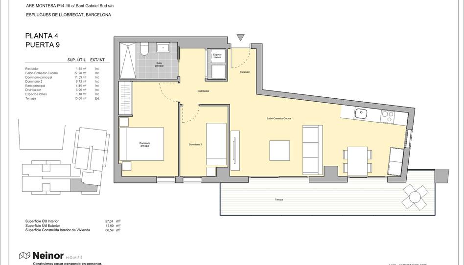 Foto 1 de Pis en venda a  Calle Sant Gabriel, Montesa, Barcelona