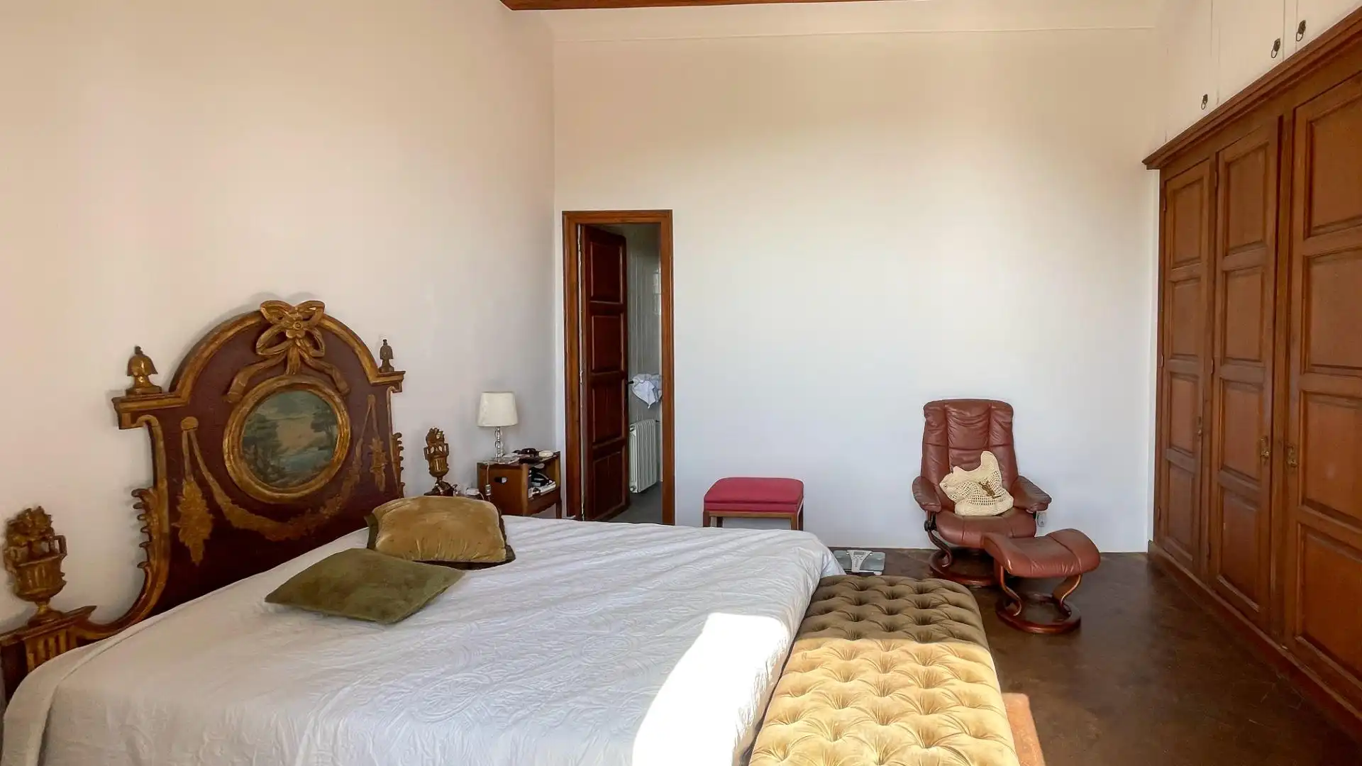 Schlafzimmer von Wohnung zur Miete in Cabrils mit Heizung, Privatgarten und Balkon
