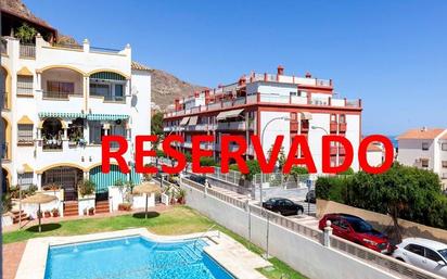 Exterior view of Flat for sale in Roquetas de Mar  with Swimming Pool