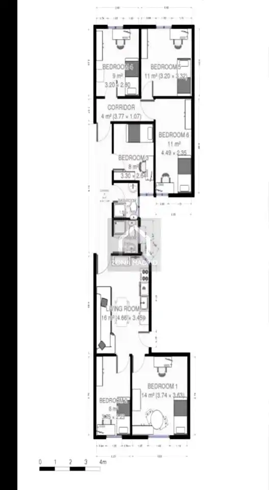 Flat for sale in Del Oso, imagen 20