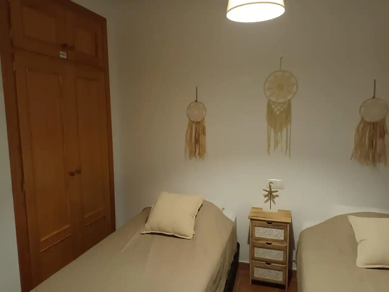 Schlafzimmer von Wohnung zur Miete in Cuevas del Almanzora mit Klimaanlage, Terrasse und Möbliert